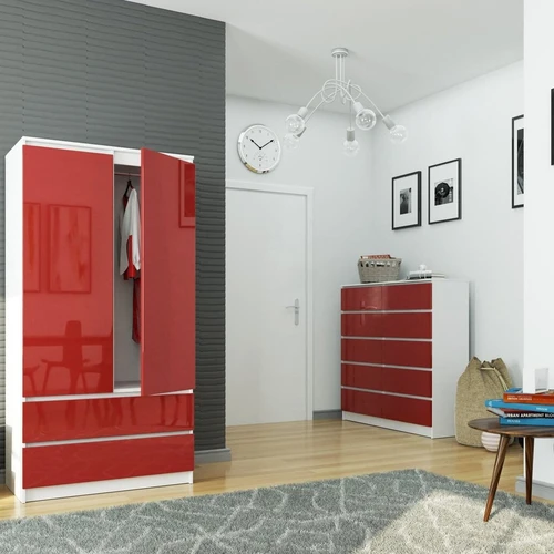 Universalus ir elegantiškas spintos modelis 90 cm