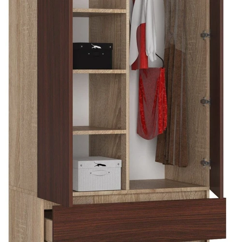 Stalčių fasadai iš laminuotos plokštės su ABS briauna