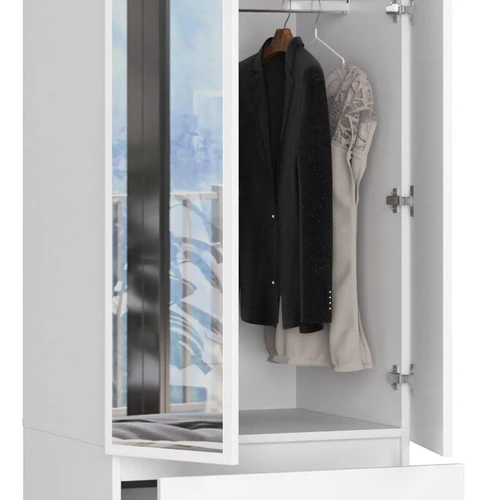 Moderni 2 durų spinta miegamajam