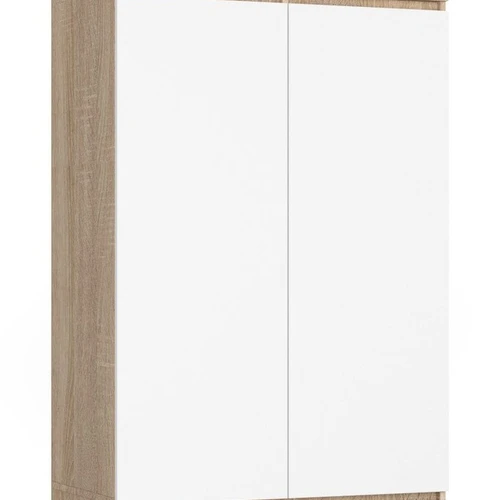 Spinta NORE S90 su antrasolėmis, ąžuolo/baltos spalvos