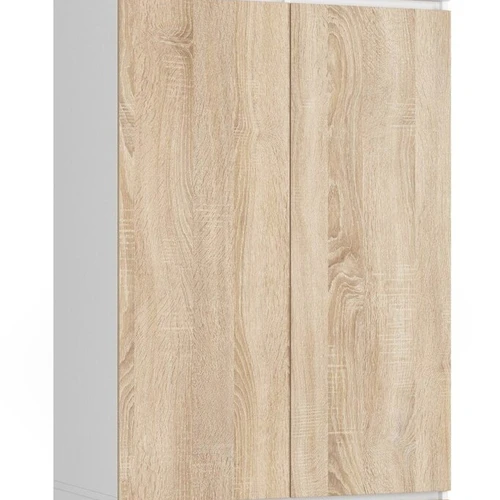 Spinta NORE S90 su antrasolėmis, ąžuolo/baltos spalvos