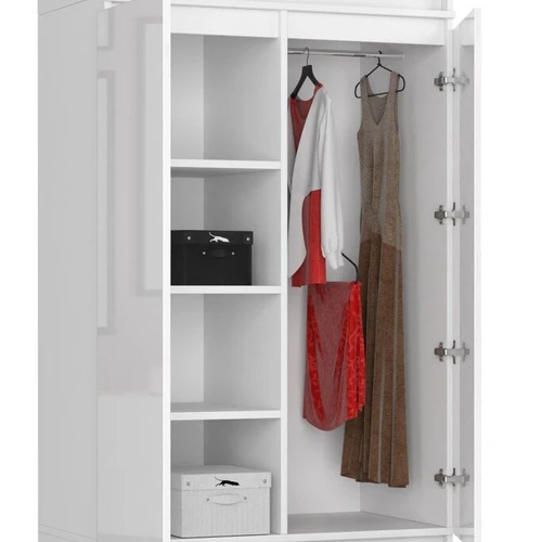 Elegantiška drabužių spinta su MDF ir kronospan plokštėmis