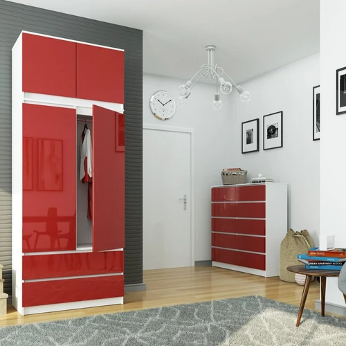 Kokybiška S 90 cm spinta su Kronospan korpusu ir MDF fasadu