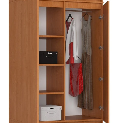 Patvari ir funkcionali spinta su dvejomis durelėmis ir stalčiais