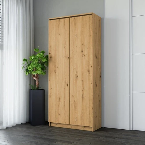 Stilinga spinta su 8 lentynomis, artisan oak