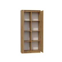 Ergonominė spinta 80x180 cm, ruda spalva