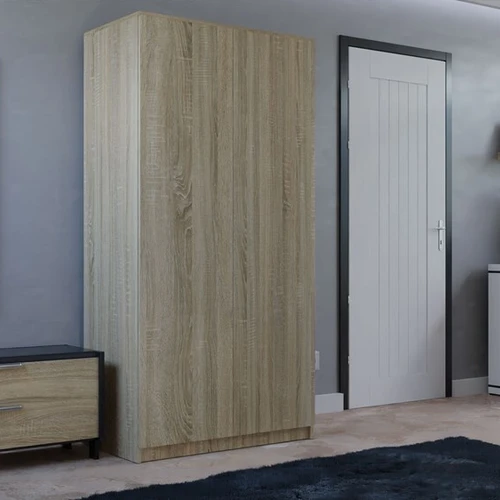 Spinta ąžuolo spalva, 90x180x50 cm