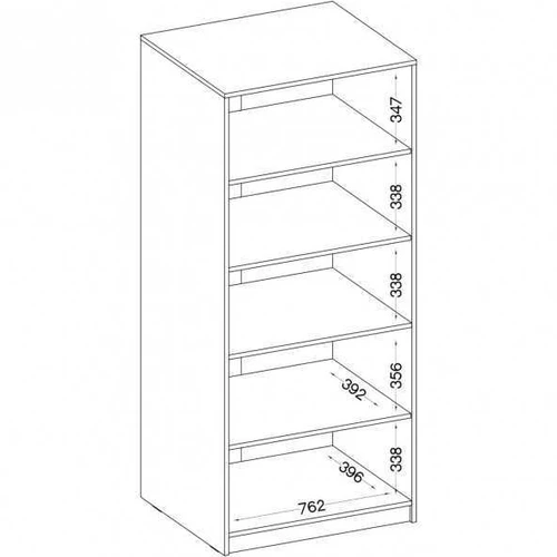 24 mėn. garantija spintai „Artisan oak“