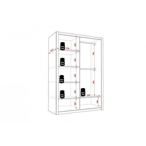 Moderni spinta su stumdomomis durimis ir 24 mėn. garantija