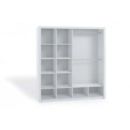 Stilinga spinta 215 cm aukščio su monastery ąžuolo dekoru