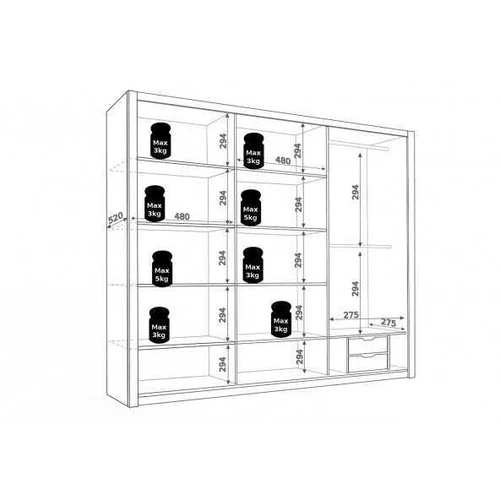 Moderni spinta su laminuota plokšte ir 24 mėn. garantija