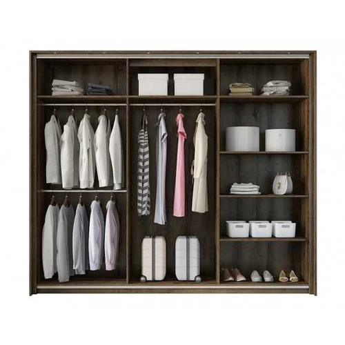 Moderni 3-durų spinta Camargue ąžuolo spalva