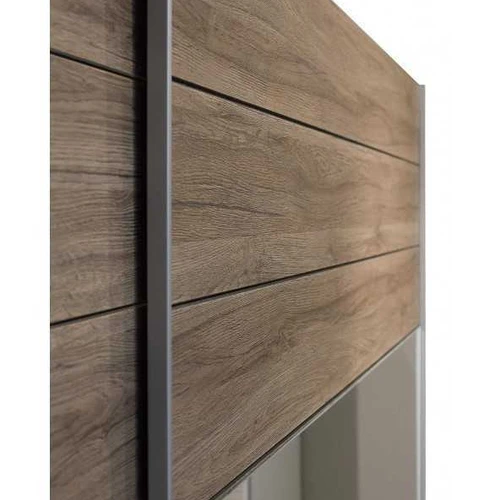 Tamsaus ąžuolo spintos kompleksas su 24 mėn. garantija