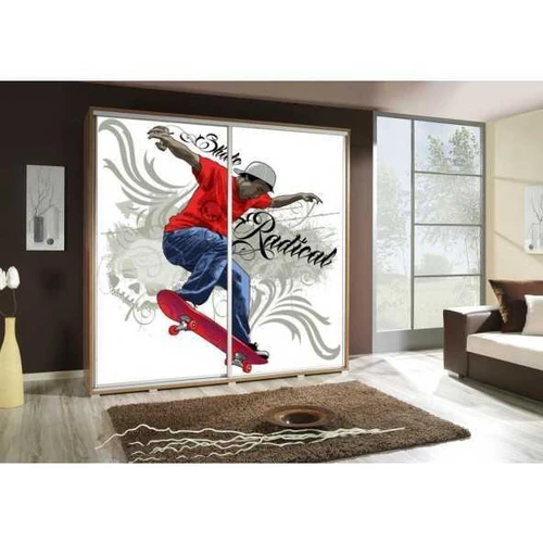 Spinta su stumdomomis durimis PENELOPA 205 SKATE 2