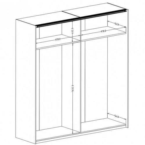 Plati spinta su tamsiu ąžuolo fasadu