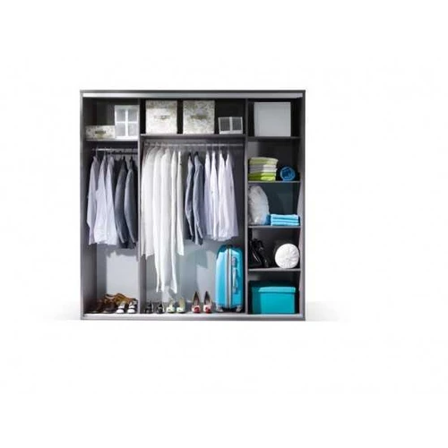 Moderni spinta su grafika, pilka/balta blizgi