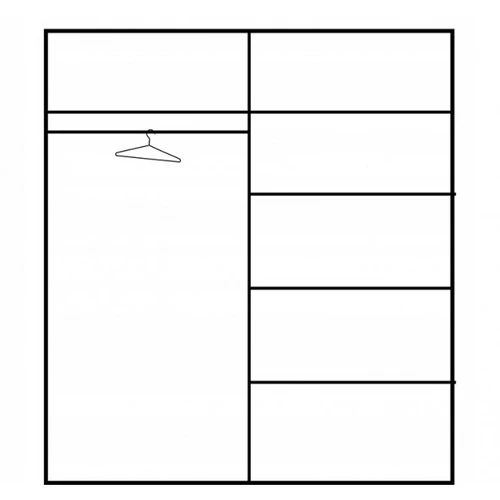 Moderni spinta antracito spalvos su apvalintais kraštais