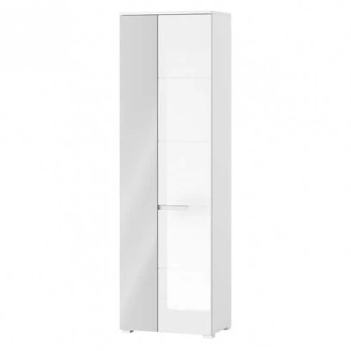 Spinta su varstomomis durimis ir veidrodžiu SELENE SN18 60 blizgi balta