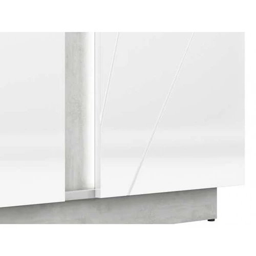 Laminuota spinta su ABS kraštų apvadais ir LED šviesa