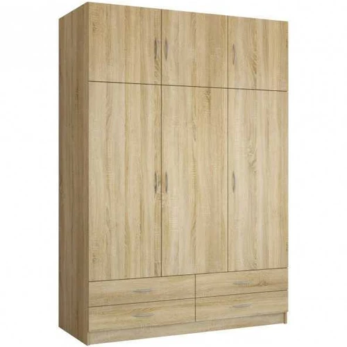 Ergonominė spinta su ištraukamais stalčiais ir kabykla