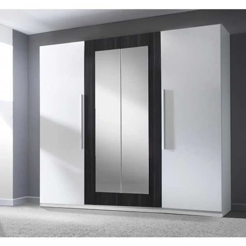 Spinta VERA VE20 veidrodinė balta / juodas riešutas