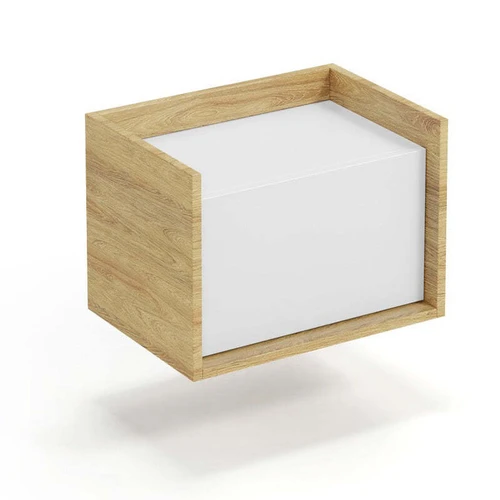 Moderni komoda su ABS briaunomis, rožinės spalvos akcentai