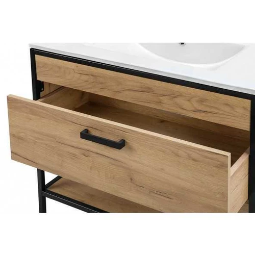 Laminuota spinta su juodomis rankenomis