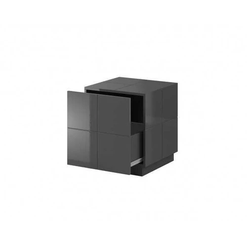 Modernus stalas su blizgia MDF plokšte