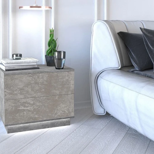 Talpi spintelė su TIP-ON sistema ir ritininiais bėgeliais