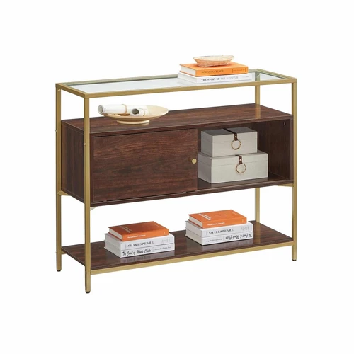 Tvirtas VASAGLE saugojimo spintelė 100x35x80 cm