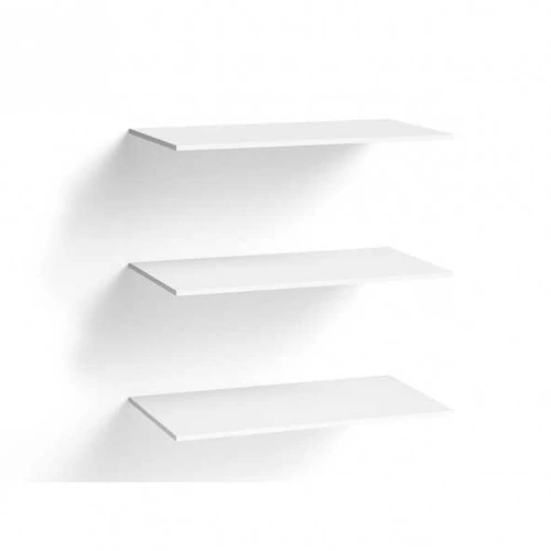 Spintos lentynos LONDON LUX LL55 3 vnt. baltos spalvos