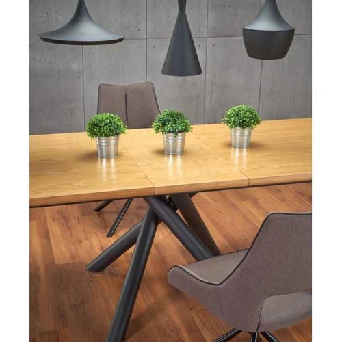 Stilingas stalas su milteliniu plieniniu pagrindu