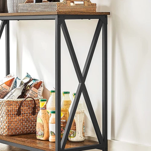 VASAGLE šoninis staliukas su vadovu ir priedais