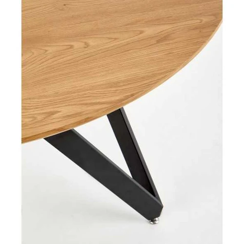 Modernus apvalus stalas su 24 mėn. garantija