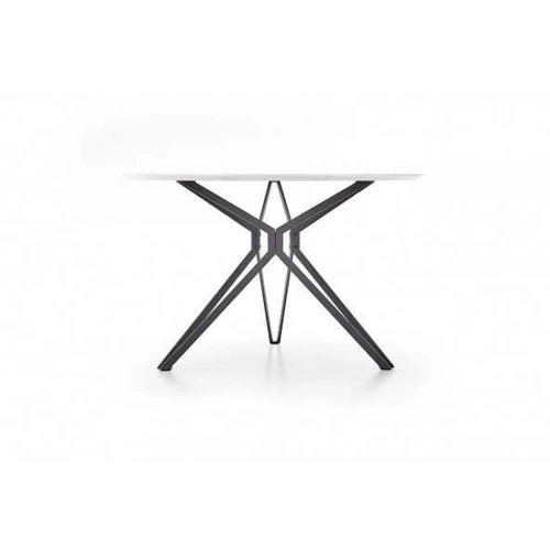 Modernus kavos stalas su plieninėmis kojomis