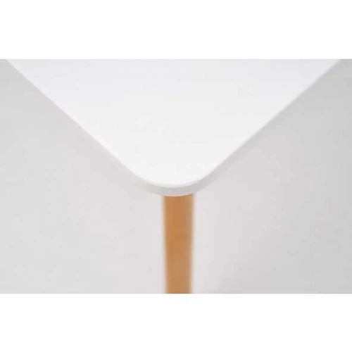 Modernus valgomasis stalas su MDF plokšte ir plieno kojomis