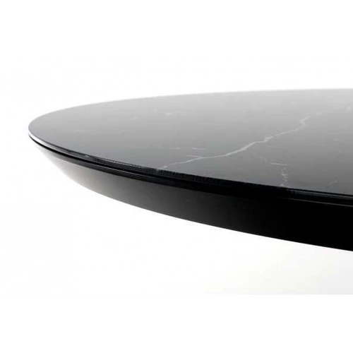 Juodas marmuro stalas su 24 mėn. garantija
