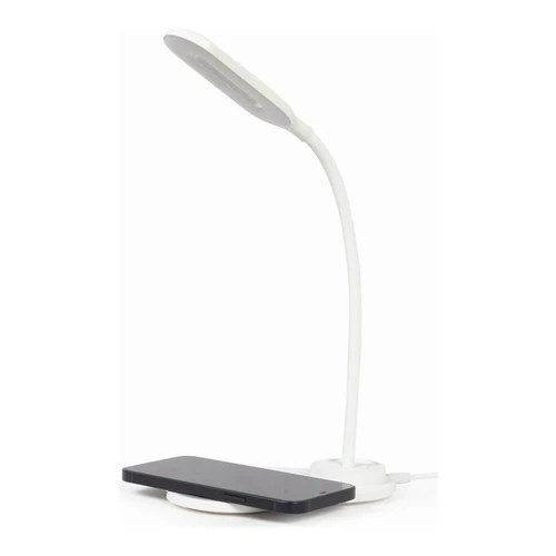 Stalinė LED lempa Gembird TA-WPC10-LED-01-W, 10 W belaidis įkrovimas