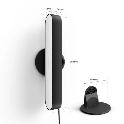 Stalinė lempa Philips Hue Play WCA Lightbar Base - Staliniai šviestuvai
