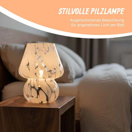 Stalinė lempa Relaxdays, 3 šviesos spalvos, 16 × 24 × 16 cm - Staliniai šviestuvai