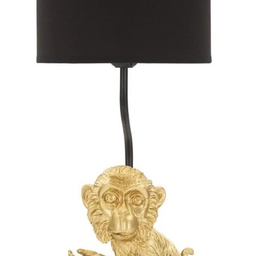 Stalinė lempa Sit Monkey, 1 šviesos šaltinis, Auksinė/juoda