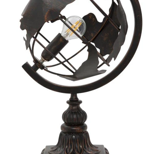 Stalinė lempa World Industry, 1 šviesos šaltinis, 24 × 40 × 20 cm - Staliniai šviestuvai