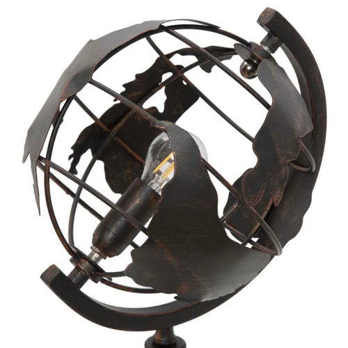 Stalinė lempa World Industry, 1 šviesos šaltinis, 24 × 40 × 20 cm - Staliniai šviestuvai