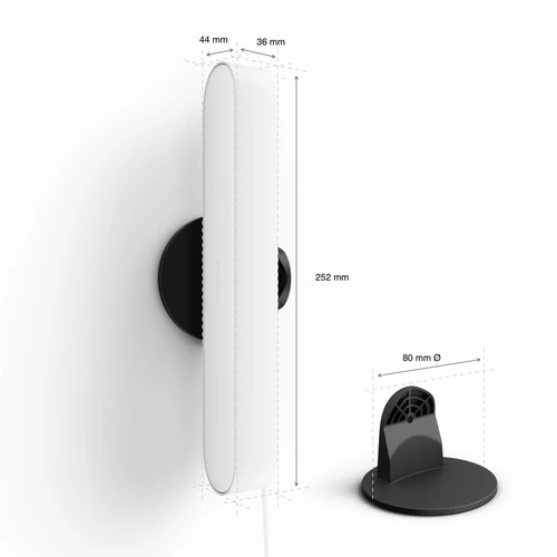 Stalinės lempos priedas Philips Hue Play WCA Lightbar Extension - Staliniai šviestuvai