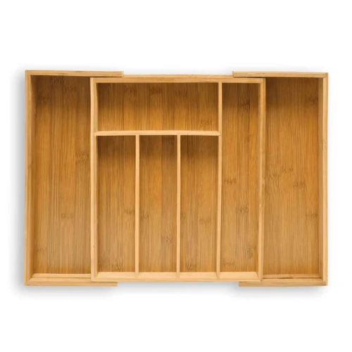 Stalo įrankių padėklas 5,3x29,4x33,7cm., švesiai rudos spalvos