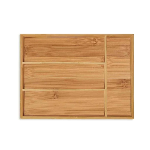 Stalo įrankių padėklas 5x26x35,5cm., šviesiai rudos spalvos