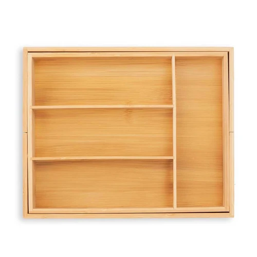 Stalo įrankių padėklas 5x29x35,5cm., šviesiai rudos spalvos