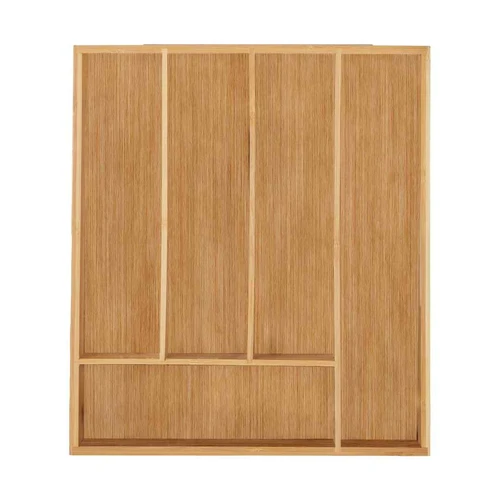 Stalo įrankių padėklas 5x30x34cm., šviesiai rudos spalvos