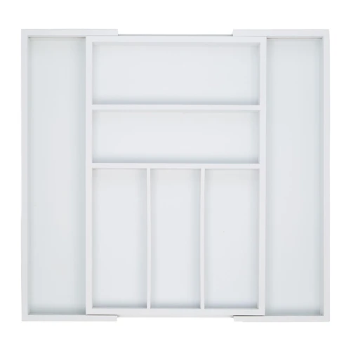 Stalo įrankių padėklas 5x30x46cm., baltos spalvos