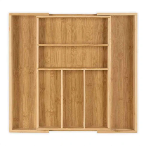 Stalo įrankių padėklas 5x30x46cm., šviesiai rudos spalvos